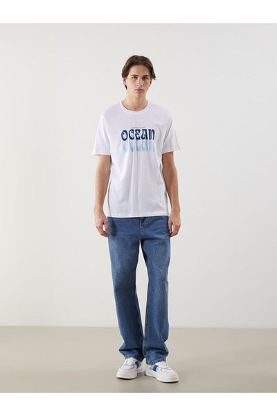 LC Waikiki Crew Neck Printed Men's T-Shirt