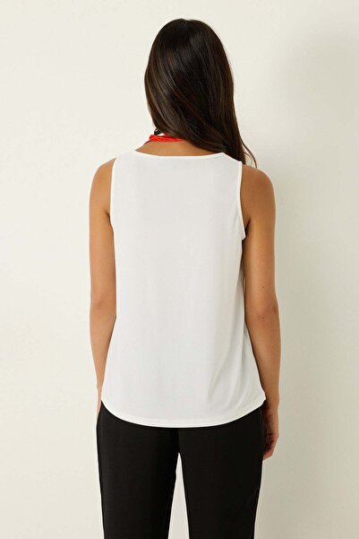 No Matter What Ärmellose Bluse mit Spitzendetails