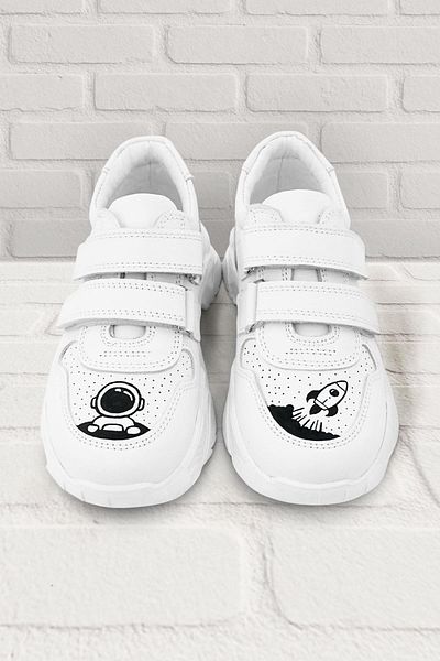 Rakerplus Tbons Design Special Pantofi de damă din piele naturală albă