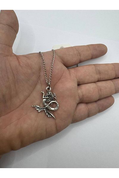 Herşey Nota Chinese Dragon Figured Necklace – Far East Symbol of Power, Wisdom and Fortune, Accessory with 60cm Chain