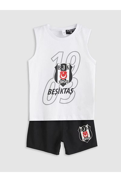 LC Waikiki Lcw Printed Boy's Swimsuit Suit