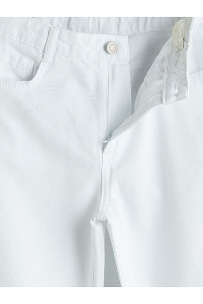 LC Waikiki Straight Fit Stoned Girl's Trousers