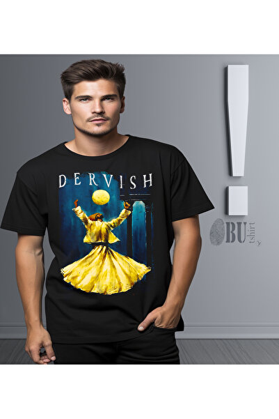 BUTSHIRT BU Tişört 'Dervish – Derviş-- Mevlevi--Semazen 'Regular-Fit' Unisex Tişört