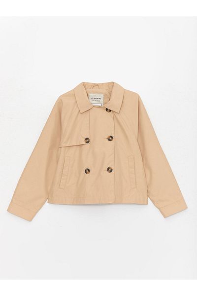 LC Waikiki Trench pentru fete cu guler de cămașă