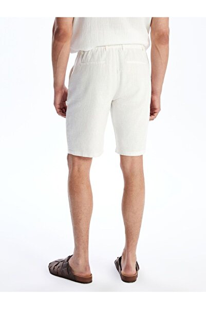 LC Waikiki Lcw Vision Standard Fit Linen Blend Men's Shorts