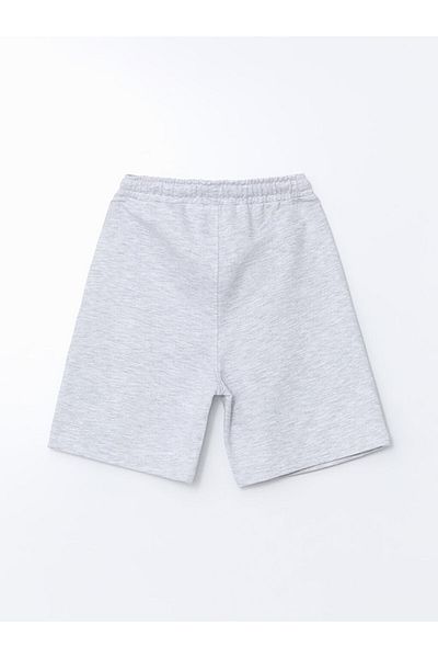 LC Waikiki New York Printed Boys Shorts with Elastic Waist