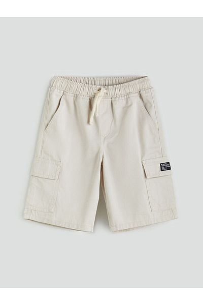 LC Waikiki Boys' Cargo Shorts with Elastic Waist