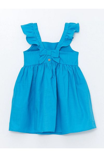 LC Waikiki Lcw Eco Square Neck Baby Girl Dress