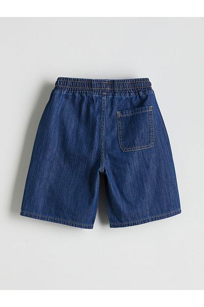 LC Waikiki Elastic Waist Boy Jean Shorts
