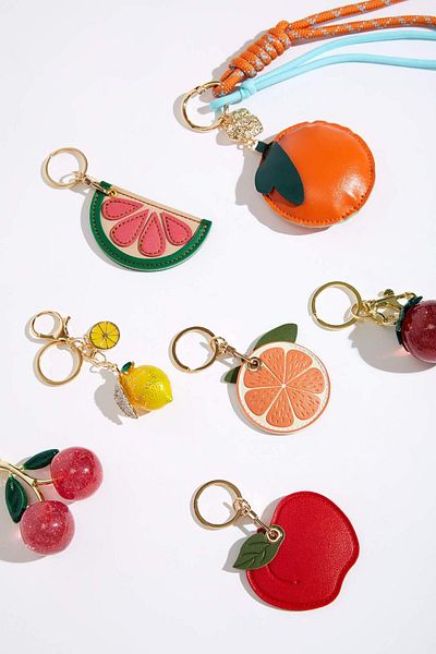DeFacto Women's Lemon Detailed Charm Keychain F4166Axns