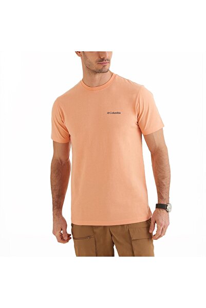 Columbia Cs0282 Csc m Basic Sm Logo Brushed Ss Tee Men's T-Shirt