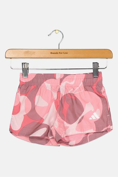 adidas Kids Girl Sportswear Fit Running Short, Multicolor