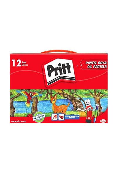 Pritt Pastel Paint 12 Colors with Bag