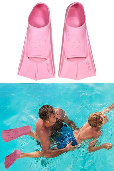 MAİN SHOP Pool Energy 25-26 Children's Training Pool and Sea Swimming Flippers with Carry Bag and Ear Nose Plug as a Gift