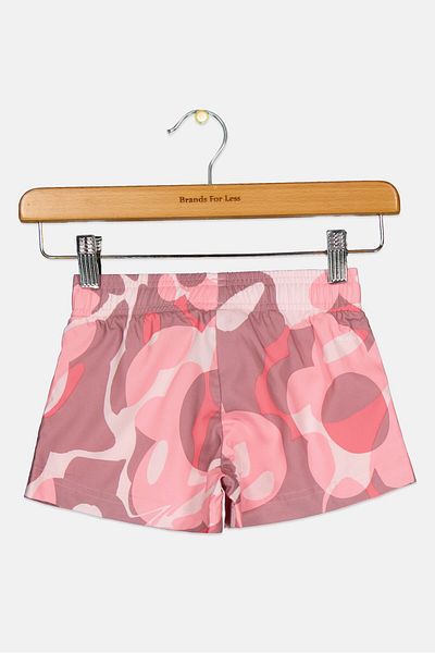 adidas Kids Girl Sportswear Fit Running Short, Multicolor