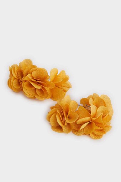 DeFacto Women's Orange Straw Detailed Earrings F0837Axns