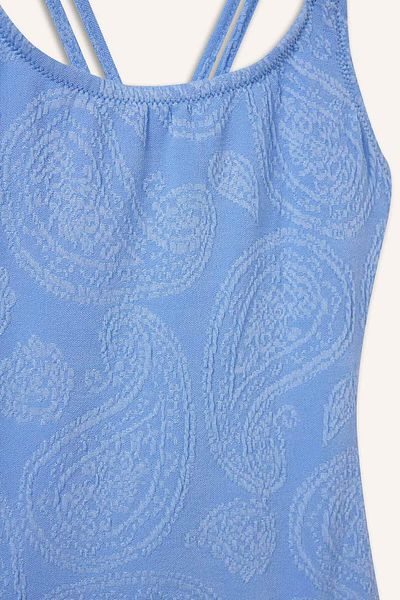 DeFacto Girls' Combed Cotton Swimsuit E5130A825Hs