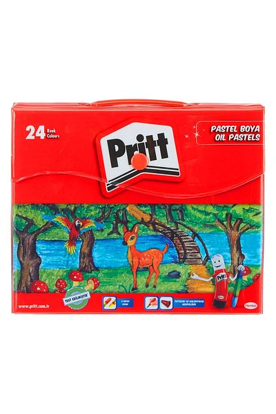Pritt Pastel Paint 24 Color Package with Bag