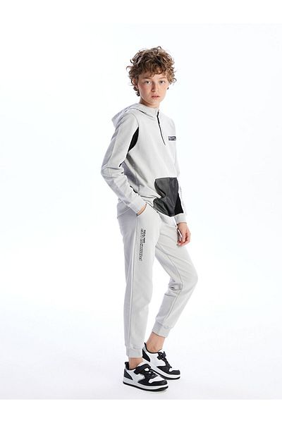 LC Waikiki Lcw Boy's Jogger Sweatpants with Elastic Waist