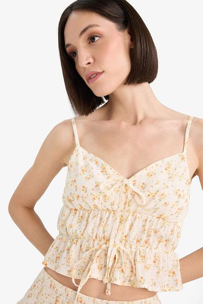 DeFacto Coool Regular Fit Textured Tank Top F5135Ax25Sm