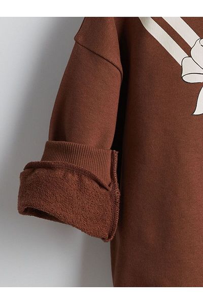 LC Waikiki Lcw Kids Crew Neck Ribbon Detailed Girls Sweatshirt
