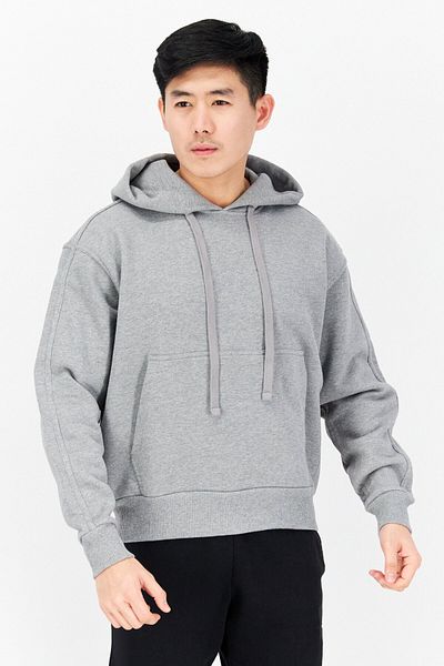 adidas Men Sportswear Fit Training Hoodie, Grey