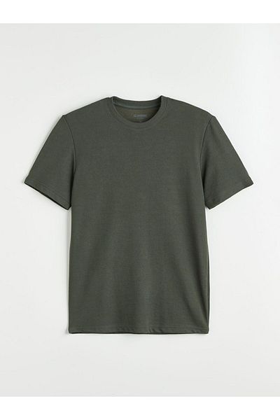 LC Waikiki Lcwaikiki classic crew neck short sleeve men's textured t-shirt