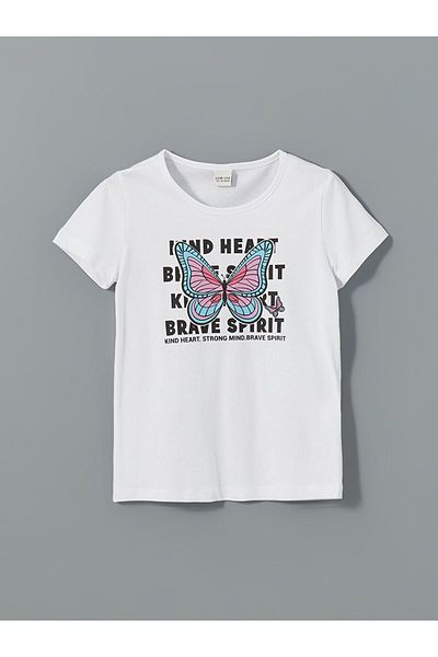 LC Waikiki Lcw Eco Crew Neck Girls T-Shirt & Leggings