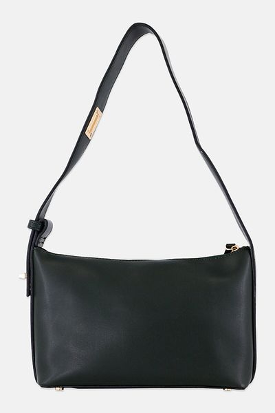 Vince Camuto Women Brand Logo Shoulder Bag, Dark Green