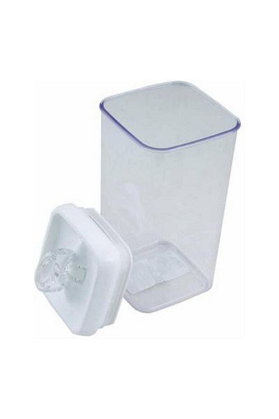 Generic Felli Flip-Tite Rectangular Food Storage Container Clear and White 1.2 Liter