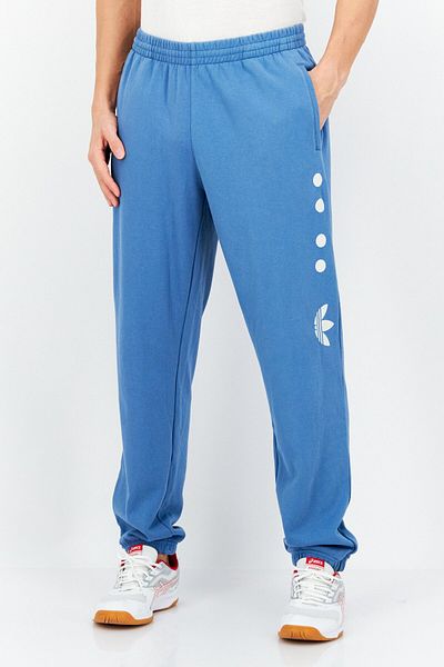adidas Men sportswear Fit Outdoor Sweatpants, Blue