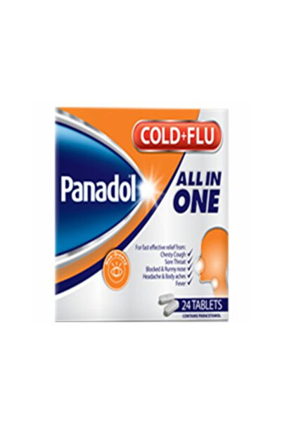 Panadol Cold & Flu All in One (24 Tablets)