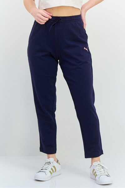 Puma Women Regular Fit Outdoor Sweatpants, Navy