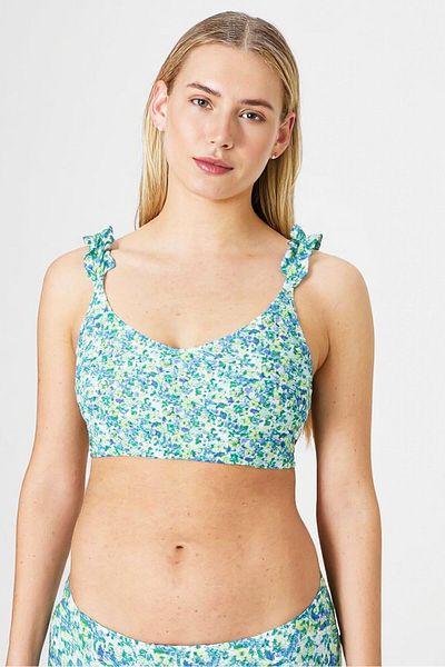 aerie Women Padded Bikini Top, Multicolor