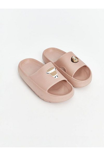 LC Waikiki LCW STEPS 3D Detailed Printed Girls' Slippers