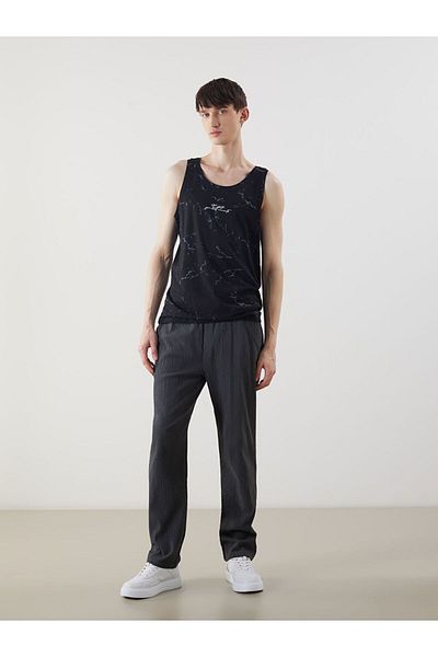 LC Waikiki Xside Crew Neck Printed Men's Sleeveless T-Shirt