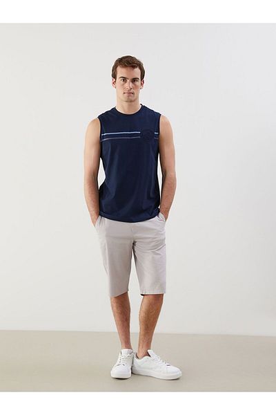 LC Waikiki LCWAIKIKI Classic Crew Neck Printed Men's Sleeveless T-Shirt