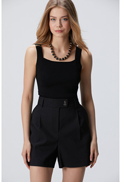 Network Siyah Triko Kazak