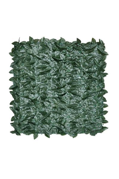 Generic سياج أوراق اصطناعية مقاوم للأشعة فوق البنفسجية متين وثابت باللون الأخضر 150 × 300 سم