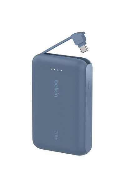 Belkin Boost Charge PD Fast Charging 10000 mAh Dual USB-C Blue