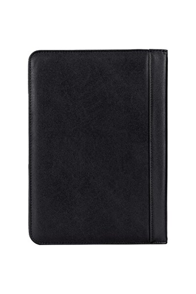 Roco حامل قائمة طعام A4 أسود مع جيبين - مجلد عرض متين واحترافي