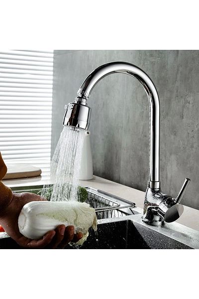 storeks 3 Function Chrome Swivel Faucet Head ( 336336 )