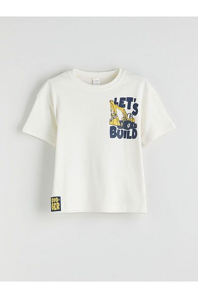 LC Waikiki Lcw Kids Crew Neck Printed Boys' T-Shirt