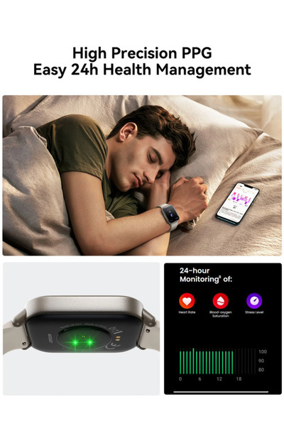 Joyroom Fit-life Series JR-FT 3 S Smartwatch (Call/Make Calls) - Black