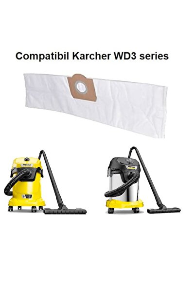 DAO Set 5 saci textili DAO, compatibili Karcher SE 4001/WD3/MV3, 6.959-130.0