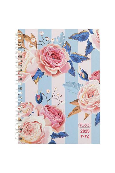 Roco 2025 Design 4 Weekly Diary Gregorian/Hijri WeeklyA5