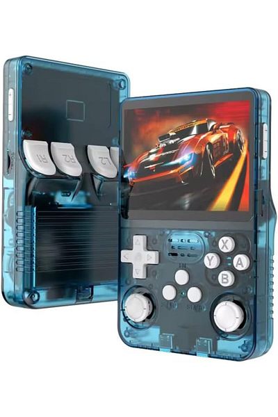 Generic R36S Retro 3.5 Inch IPS Screen Handheld Game Console Open Source Linux System 64GB 15000+ Pocket Vid