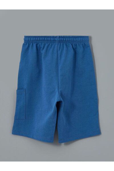 LC Waikiki Lcw Kids Dinosaur Printed Boys' T-Shirt and Shorts Pack of 2