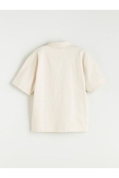 LC Waikiki LCW Kids Linen Blended Boy's Shirt