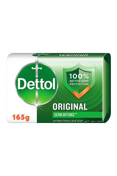 Dettol Original Anti-Bacterial Bar Soap Pine Fragrance 165 g